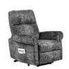 Fabric Electric Riser Recliner Chair Armchair Single Sofa Power Lift Chair Grey