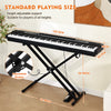 Mustar 88 Semi Weighted Keys Digital Piano Portable Keyboard Pedal Stand MIDI