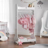 Haus Projekt Girls Heart RAIL & MIRROR SET Dress Up Kids Clothing Wardrobe Wood
