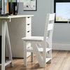 3-in-1 Wooden Stepladder Convertible Folding Step Stool Chair Display Rack Stand