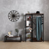 Industrial Garment Rack Clothes Rail Open Wardrobe Shoes Organizer Shelf Closet
