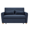 Dahlia Navy Blue 2-Seater Pull Out Sofa Bed - Convertible Sleeper Sofa