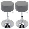 1/2x Faux Leather Padded Bar Stool Gas Lift Swivel Barstool Club Cafe Breakfast