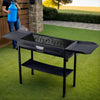 Garden Barbecue Smoker Burner Charcoal Grill Camping Portable Cooking Section