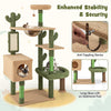 150 cm Cactus Cat Tree Indoor Multi-level Cat Tower w/ Sisal Scratching