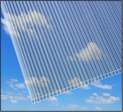 4mm Polycarbonate Sheets for Greenhouse (10 Pk) - 1220mm x UK Manufactured