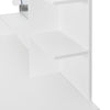 White Dressing Table with LED Lights Mirror Drawers Vanity Make Up Desk Bedroom
