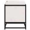 Solid Pine Wood Garden Planter - White 40x40x50 for Outdoor/Indoor, W4Y0