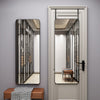 Full Length Over Door Mirror Door Hung Mirror Dormitory Wardrobe Bedroom Mirror
