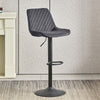 1/2/3/4x Bar Stools Adjustable Breakfast Kitchen Stools Velvet Swivel Gas Lift