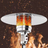 13.5KW Patio Heater Outdoor - 220cm Tall Gas Heater with Wheels