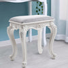Soft Padded Stool Piano Makeup Seat Kitchen Bedroom Side Chair Dressing Stool