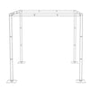 10x10ft Wedding Canopy Chuppah 2 Way Use Backdrop Stand Stage Trade Show Display