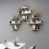 Floating Shelves Wall Shelf Display Rack for Bedroom Bathroom Kitchen