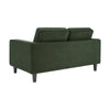 Dusk Soho Dark Olive Matte Velvet 2 Seater Sofa RRP £999