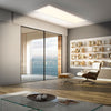LED Panel Bathroom Ceiling Light 100cm Dimmable Remote Control CCT IP44 White