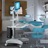 Wheels Medical Dental Clinic Trolley Carts w/ Laptop Pallet,Oral Scanner Holder