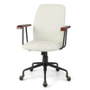 Velvet Swivel Rocking Leisure Chair Adjustable Home Office Computer Chair