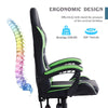PU Highback Desk Chair E-sports PC Racing Gaming Computer Headrest Home Office