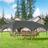 3x 6m Pop up Gazebo, Premium Gazebo with Sides, Weatherproof, Uv-Resistant