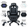Computer Gaming Chair Ergonomic Executive Office Recliner Footrest Massage Home
