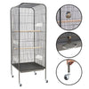 Tall 146cm Bird Cage Parrot Cage 4 Wheel Budgie Canary Finch Cockatoo Play Stand