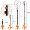 Cordless Emergency Light Rechargeable LED Work Light Tripod Stand Camp Work Site