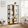 Bookcase Bookshelf Ladder Shelf 4-Tier Display Storage Rack Shelf LLS105B01