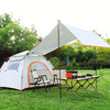 2-3 Man Tent Luxury Waterproof with Porch Awning 3 Person Camping Tent Hiking uk