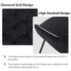 2X Luxury Bar Stools Padded Velvet Breakfast Kitchen Pub Restaurant Living Room