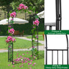 218x119x44CM Steel Garden Arch for Wedding & Climbing Plants with Stakes