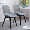Set of 4 Kitchen Office Modern Chairs Hollow Backrest Dining Room Furniture