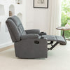 ADJUSTABLE RECLINER ARMCHAIR SOFA HOME LOUNGE CHAIR GAMING SINGLE W/CUP HOLDR