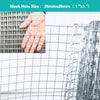 24"36"39"48" 6M/15M/30M Galvanized Welded Wire Mesh Chicken Rabbit Silver Fence