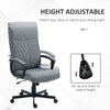 Vinsetto High-Back Home Office Chair with Adjustable Height and Swivel Wheels
