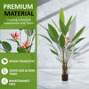 180cm Large Artificial Bird of Paradise Tree in Pot Indoor House Fake Plant UK