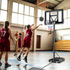 Portable Basketball Hoop for Both Youth and Adults Height Adjustable 1.35-3.05m