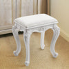 Soft Padded Stool Piano Makeup Seat Kitchen Bedroom Side Chair Dressing Stool