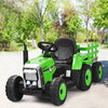 12V Kids Ride On Tractor W/ Trailer Electric 3-Gear-Shift Ground Loader Toy Car