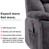 Riser Recliner Chairs for Elderly, Electric Power Lift Recliner for Living Room