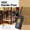 Long Range Rechargeable Walkie Talkies 2 Pack PMR446 16 Channel USB Radios VOX