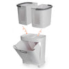 Classified Laundry Basket Washing Clothes Clothing Storage Bin Removable Hamper