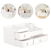 Desktop Cosmetic Organizer Makeup Box Stationary Holder Drawer Storage Desk Tidy