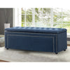 Large Chesterfield Storage Ottoman Bench Box Widnow Seat Stool Bedroom Footstool