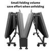 Folding Single Bed Fold Up Portable Guest Sleeper Rollaway Steel Framed Portable