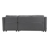 Lounge Sectional Sofa Set Living Room Chaise Couch 4 Seater w/ Storage Ottoman