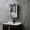 Bathroom Mirror Cabinet Double Full Mirror Door Wall Cupboard Storage Shelf Unit