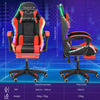 GAMING CHAIR WITH RGB LED LIGHTS ERGONOMIC COMPUTER CHAIR WITH HEADREST FOOTREST