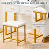 White Dressing Table With LED Lights Sliding Mirror Vanity Table Makeup Desk