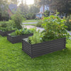 Metal XLarge Frame Yard Raised Garden Flower Bed Planter Vegetable Herb Grow Box